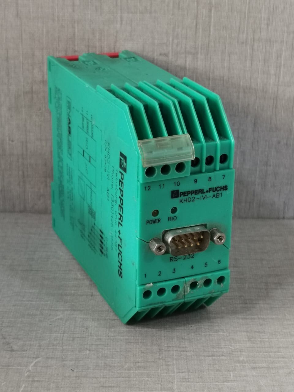 PEPPERL+FUCHS PN- 92478 PEPPERL+FUCHS KHD2-IVI-AB1 PN- 92478 BUS COUPLER 5