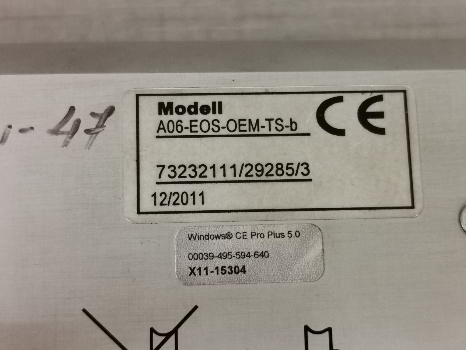 Schunk A06-EOS-OEM-TS-B SCHUNK Model A06-EOS-OEM-Ts-b Unit Display 2
