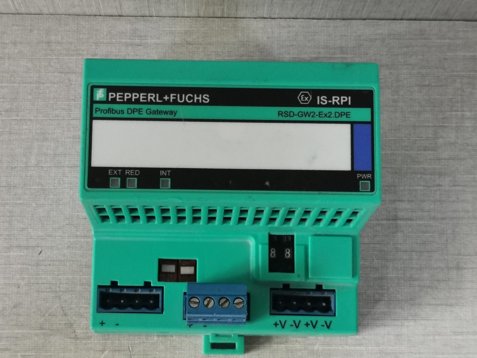 PEPPERL+FUCHS PN-109414 PEPPERL+FUCHS RSD-GW2-Ex2.DPE PROFIBUS DPE GATEWAY PN-109414 3