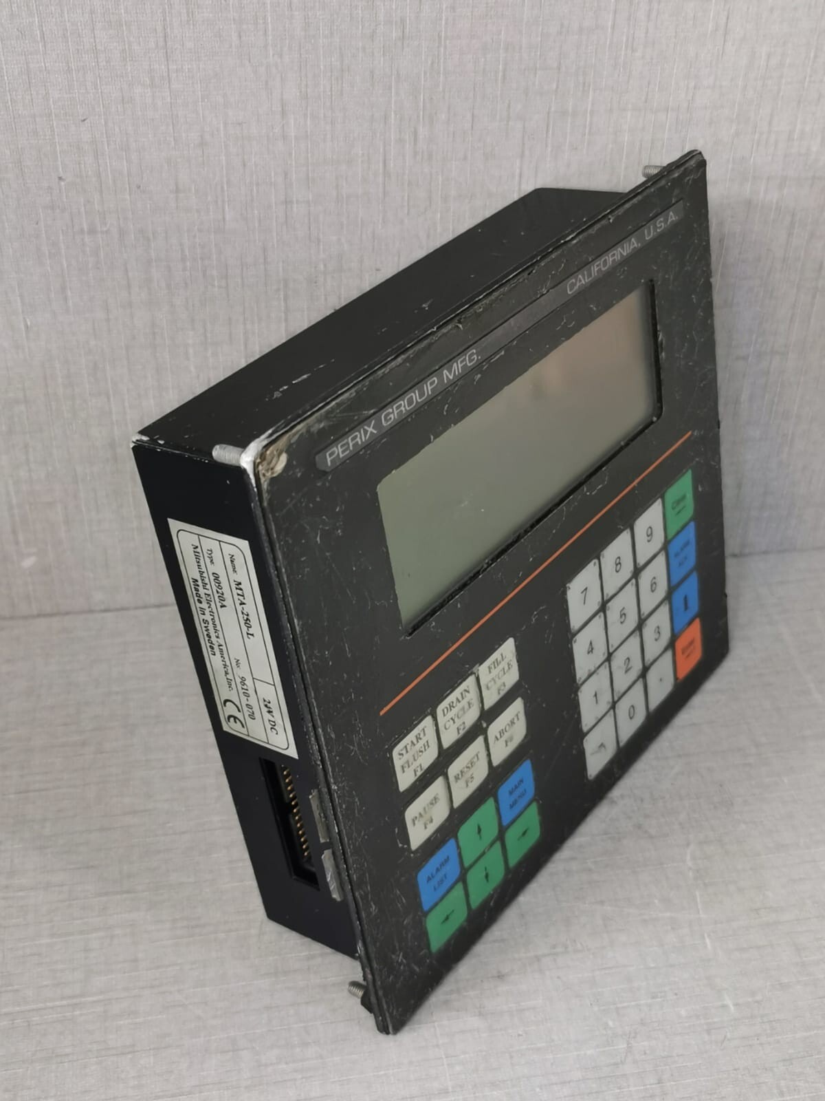 Mitsubishi 00920A Mitsubishi MTA 250 L MTA 250 L Operator Interface 00920A 2