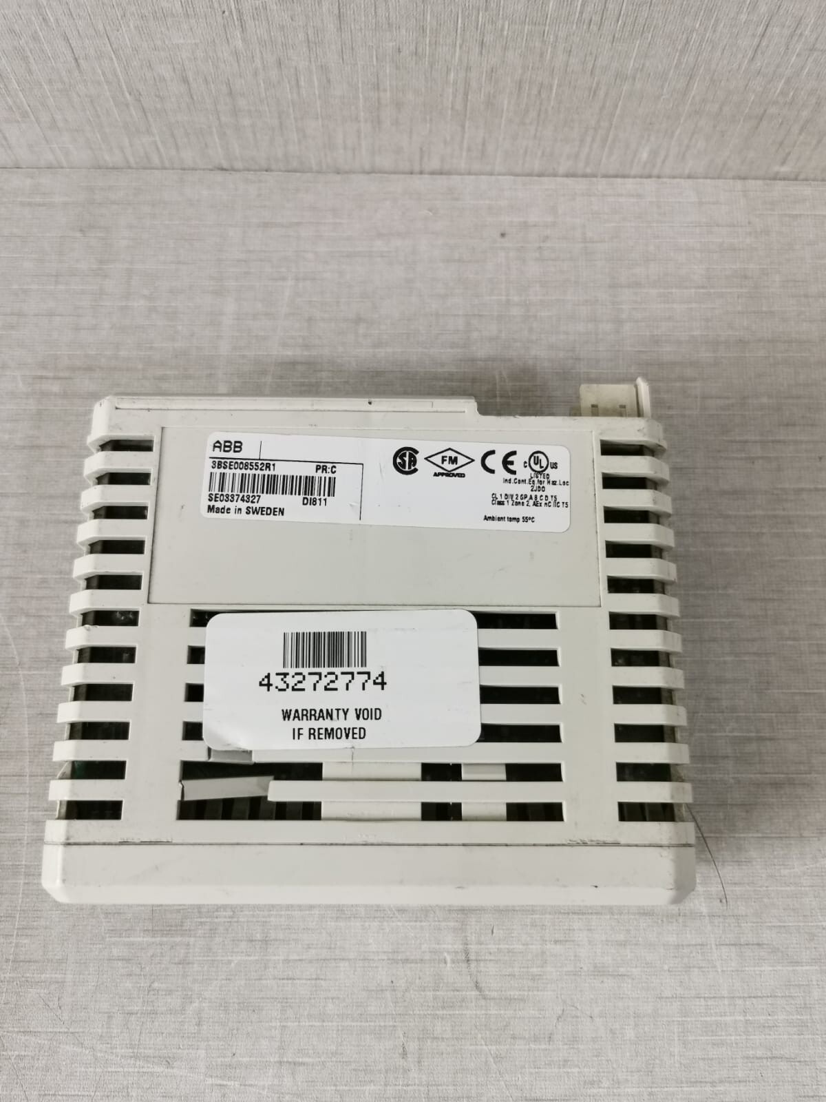 ABB 3BSE008552R1 ABB DI811 48V 3BSE008552R1 DIGITAL INPUT MODULE 6
