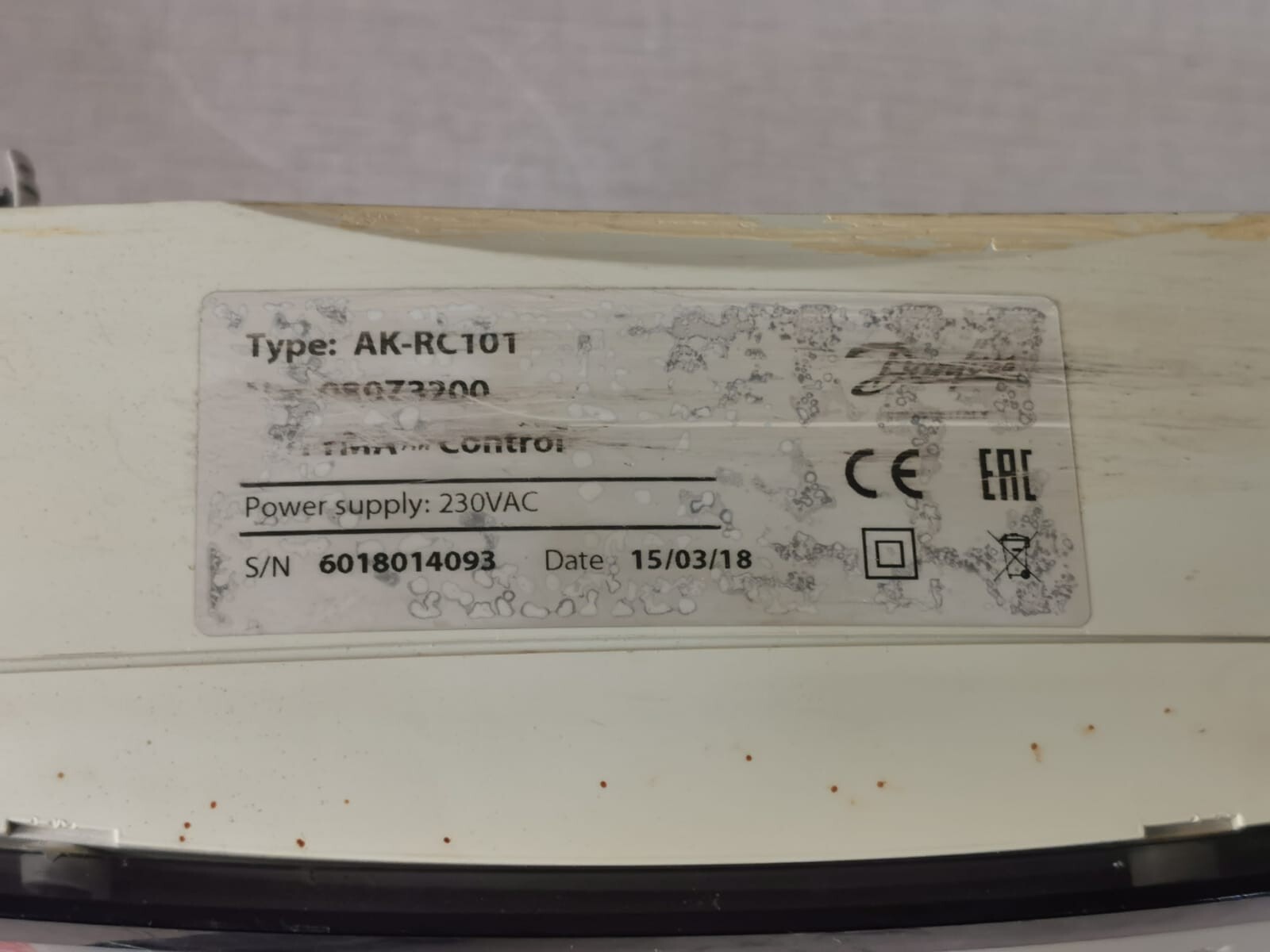 Danfoss RC-101 DANFOSS AK-RC 101 OPTYMA CONTROLLER 080Z3200 | 230VAC 7