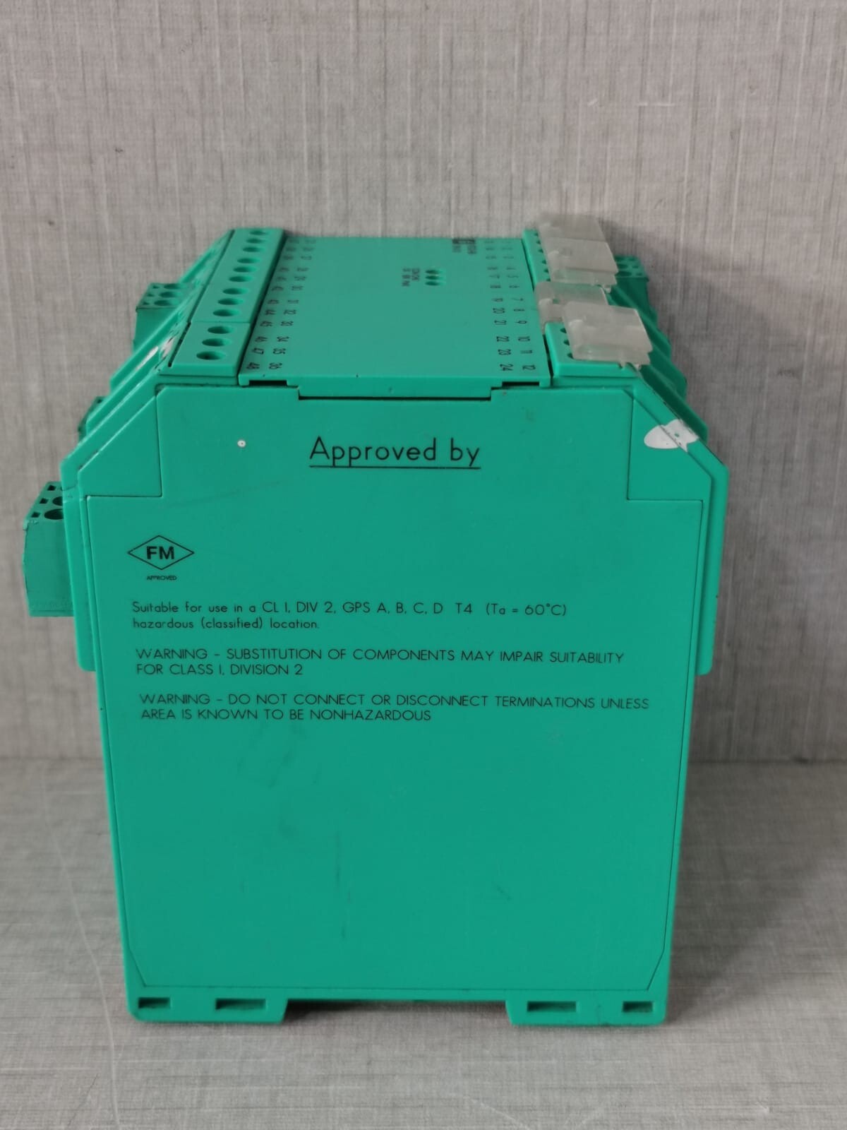PEPPERL+FUCHS 44765 PEPPERL+FUCHS KFD2-BR-1.PA.93 TRANSFORMER ISOLATED AMPIFIER 44765 5