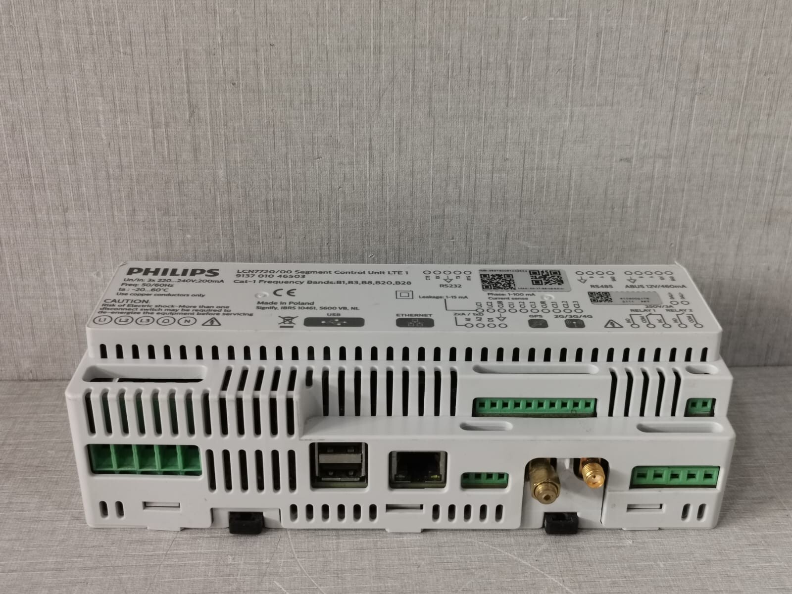 Philips 9137 010 46503 PHILIPS LCN7720/00 SEGMENT CONTROL UNIT LTE 1 9137 010 46503 5