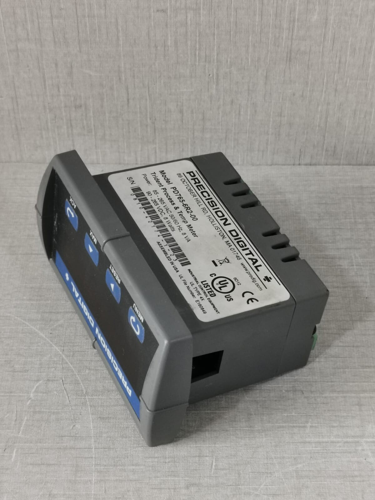 Precision Digital PD765-6R2-00 PRECISION DIGITAL PD765-6R2-00 TRIDENT PROCESS & TEMPERATURE METER 4