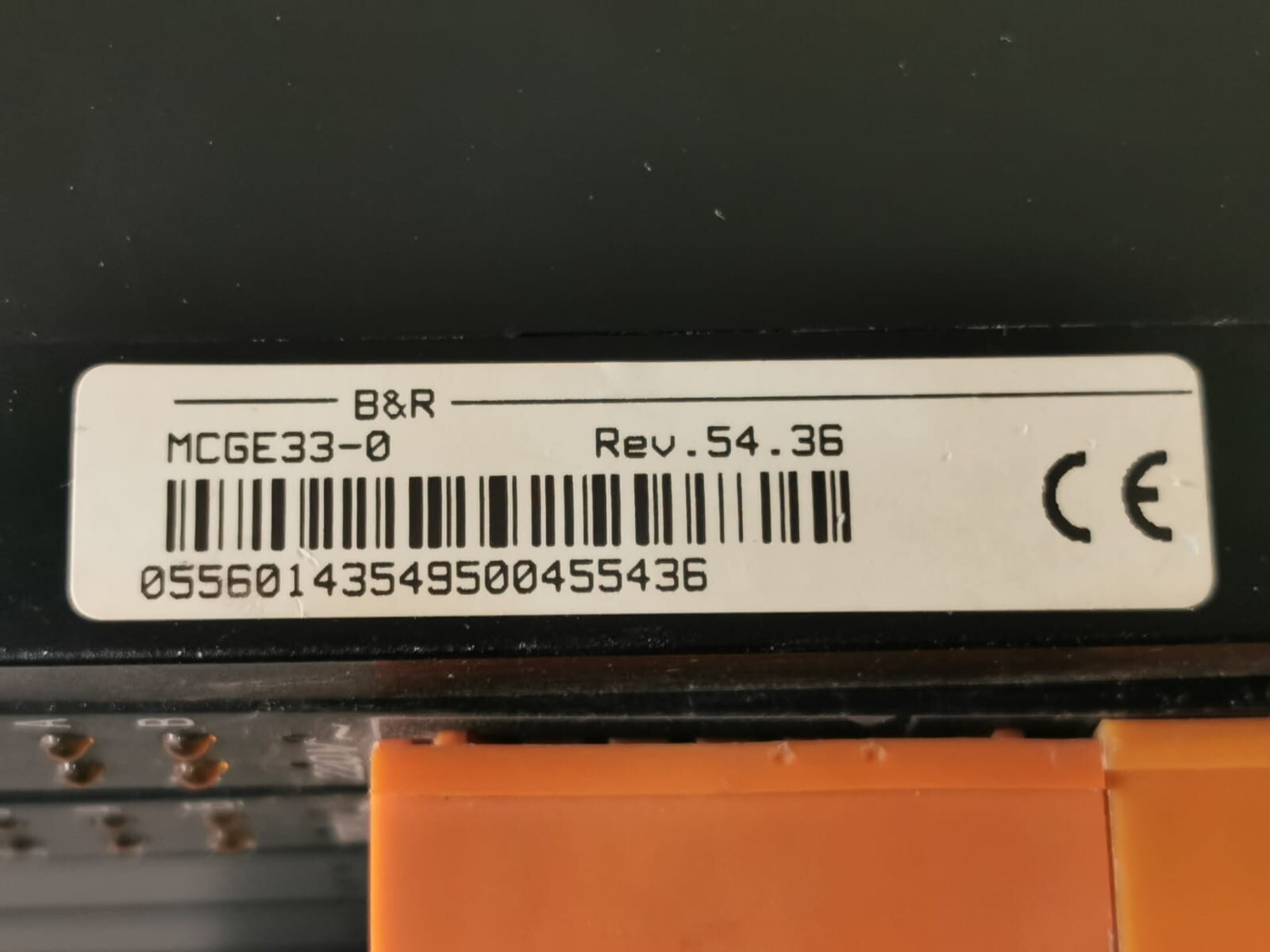B&R Minicontrol NT/PS MCGE33-0 2