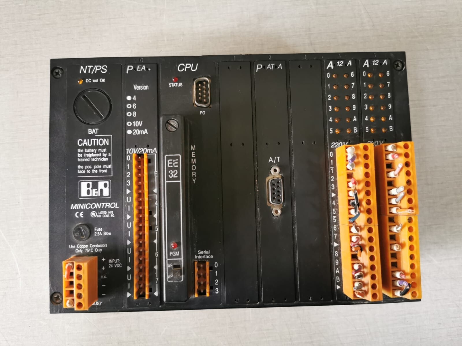 B&R Minicontrol NT/PS MCGE33-0 3