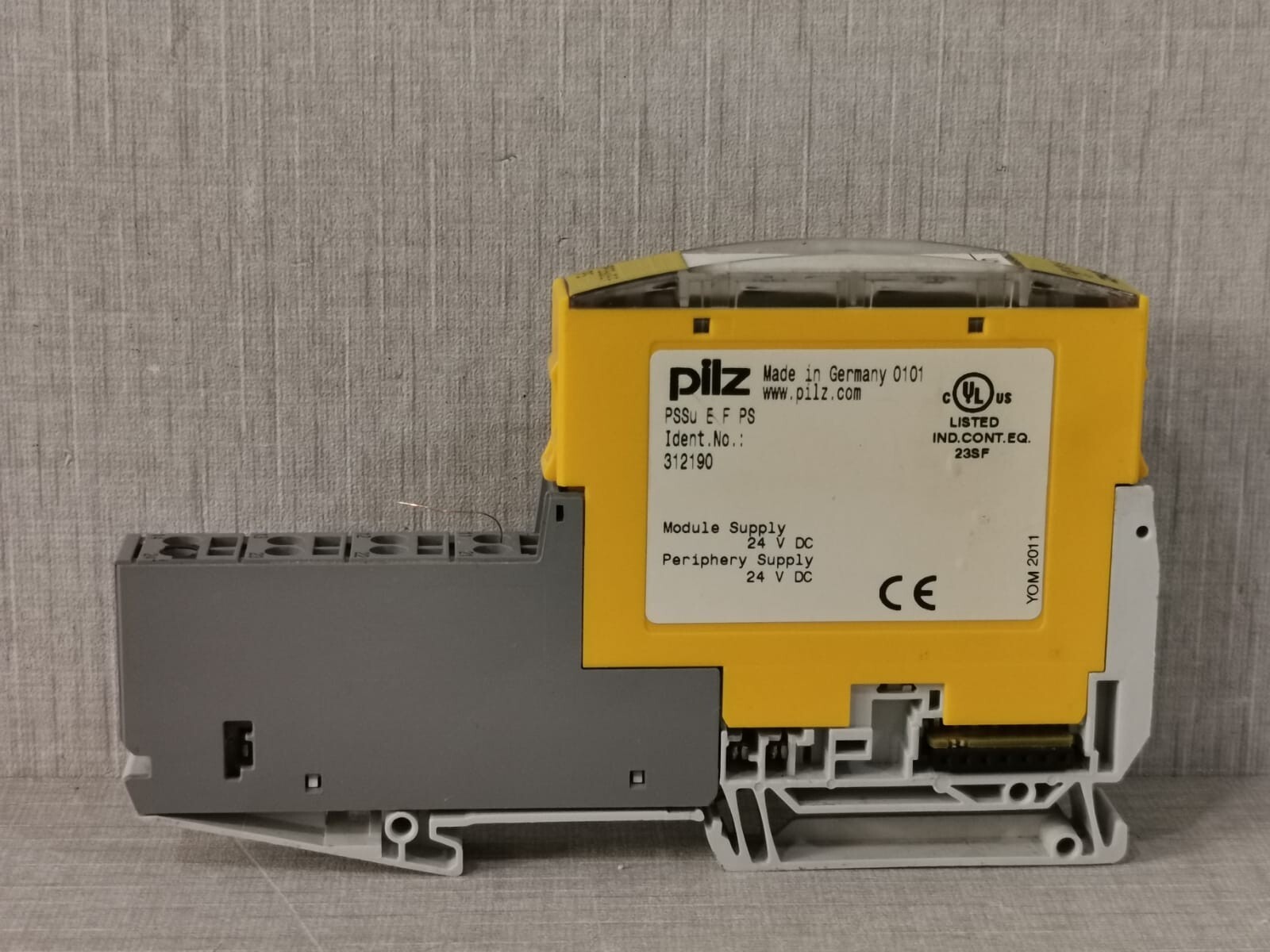 Pilz 312190 PILZ PSSu E F PS POWER SUPPLY MODULE 312190 6