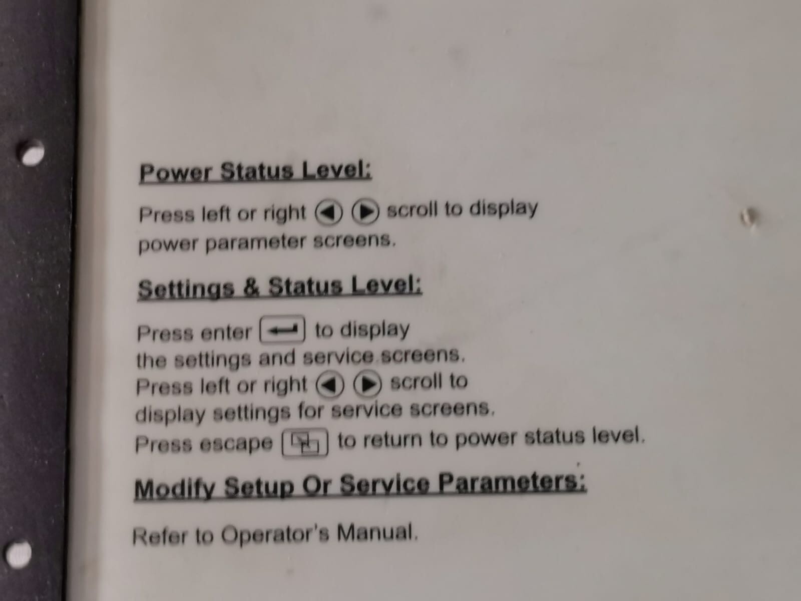ASCO 607636 Asco Power Manager Display 5200 Series P/n: 607636 4
