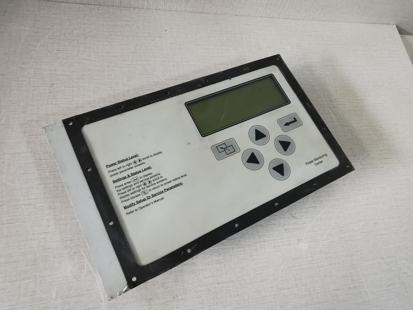 ASCO 607636 Asco Power Manager Display 5200 Series P/n: 607636 5