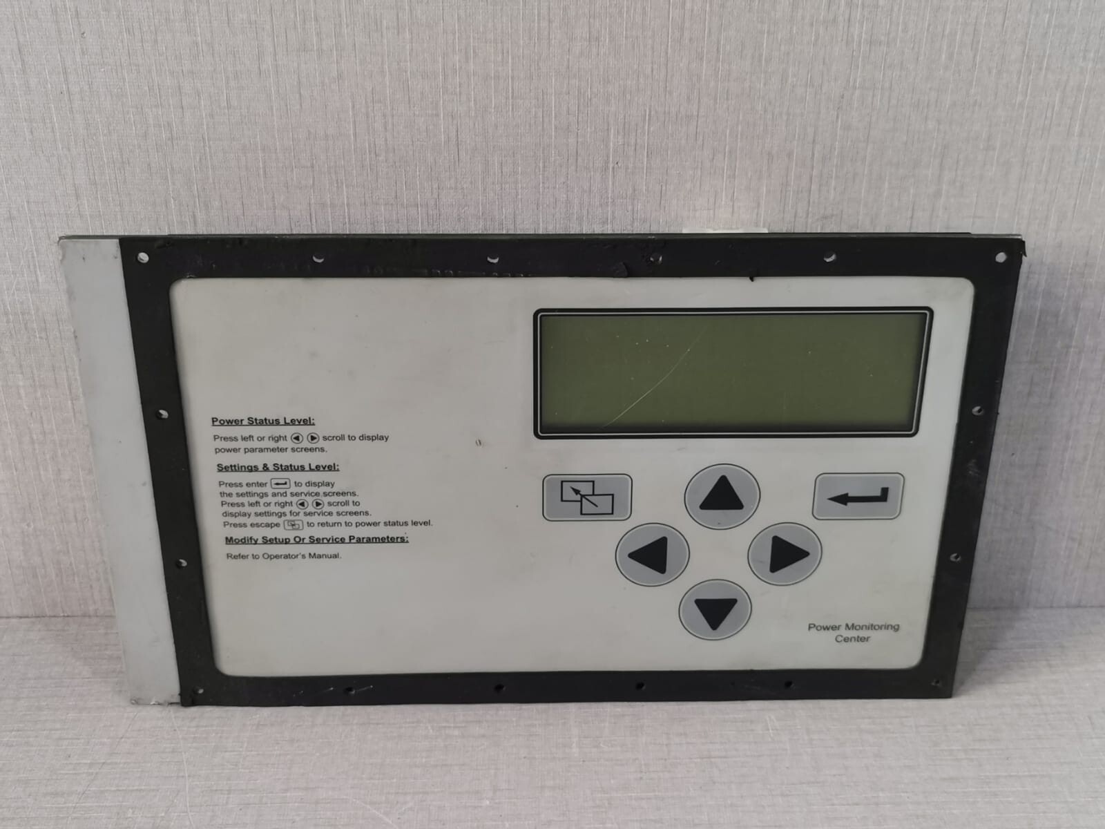 Asco Power Manager Display 5200 Series P/n: 607636