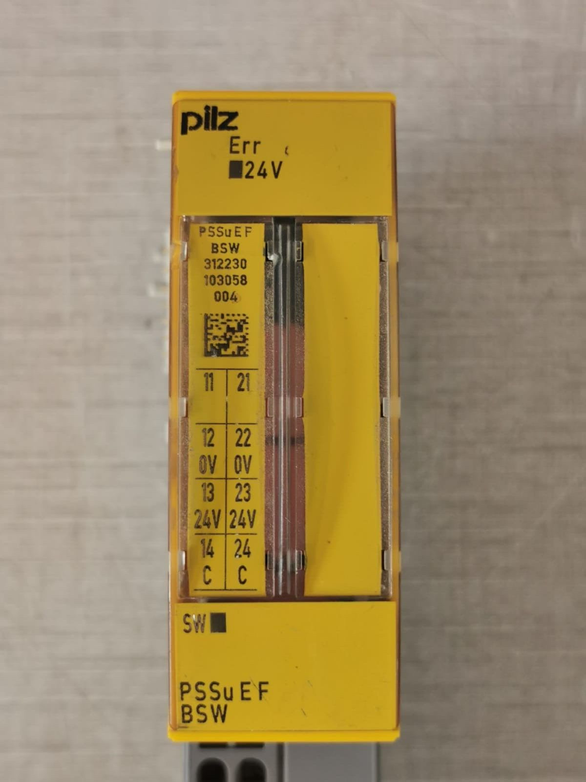 Pilz 312230 PILZ PSSu E F BSW SAFETY RELAY 312230 3