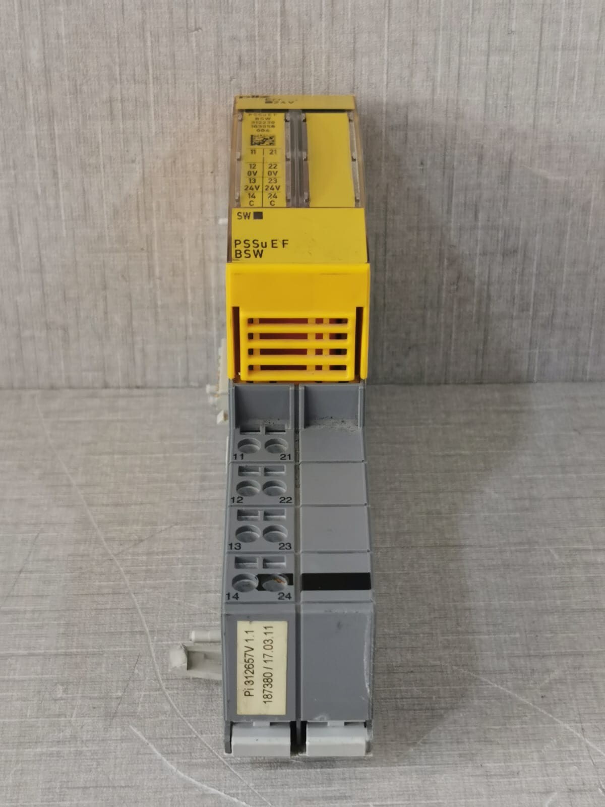 Pilz 312230 PILZ PSSu E F BSW SAFETY RELAY 312230 7