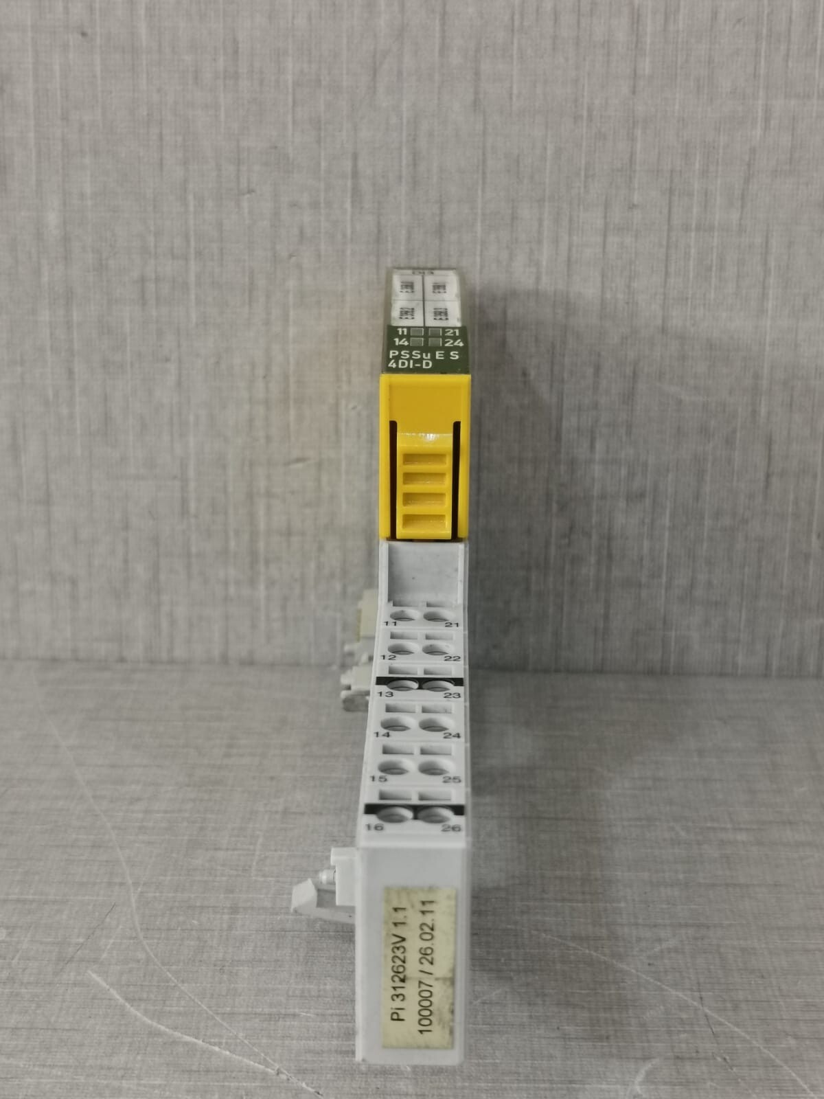 Pilz 312401 PILZ PSSu E S 4DI-D DIGITAL INPUT MODULE 312401 8