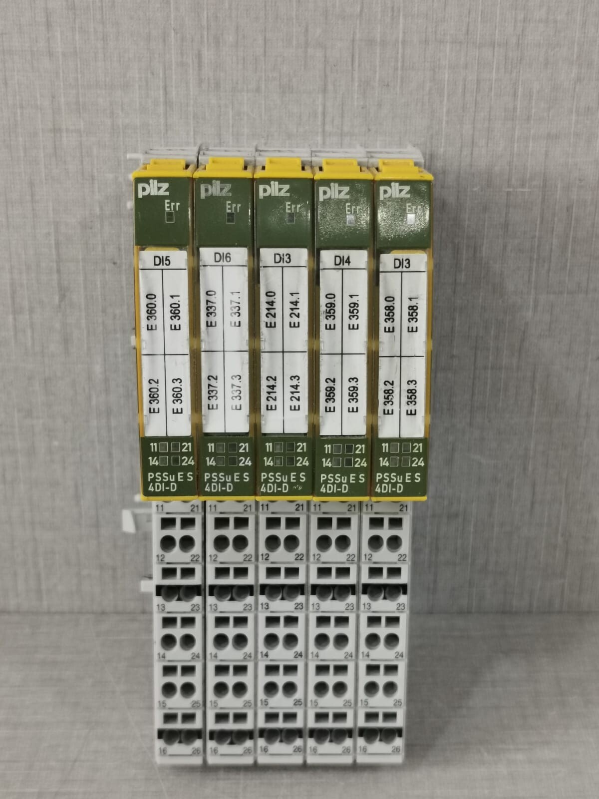 PILZ PSSu E S 4DI-D DIGITAL INPUT MODULE 312401