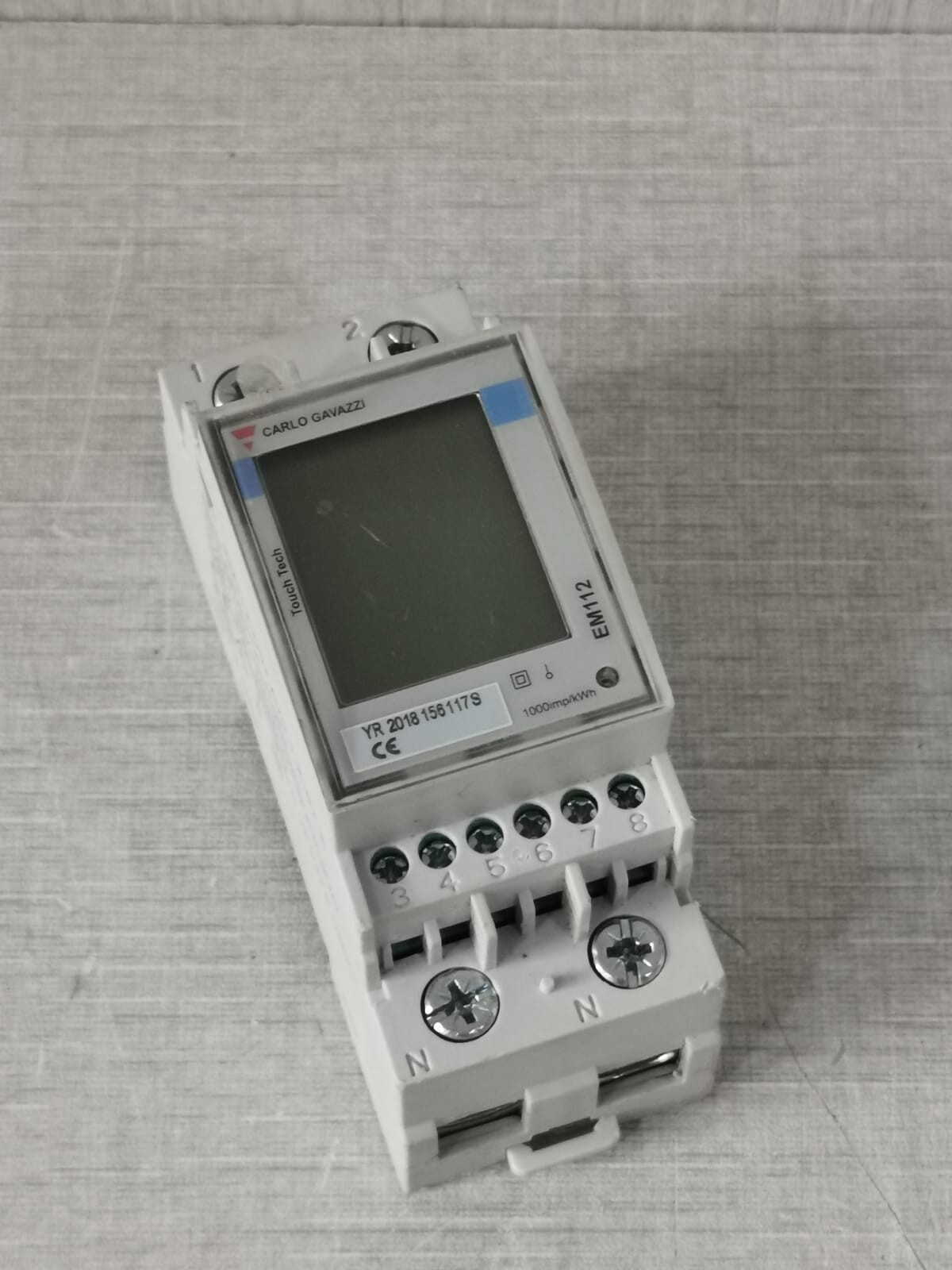 Carlo Gavazzi EM112-DIN.AV0.1.X.01.X CARLO GAVAZZI EM112-DIN.AV0.1.X.01.X POWER SUPPLY 8