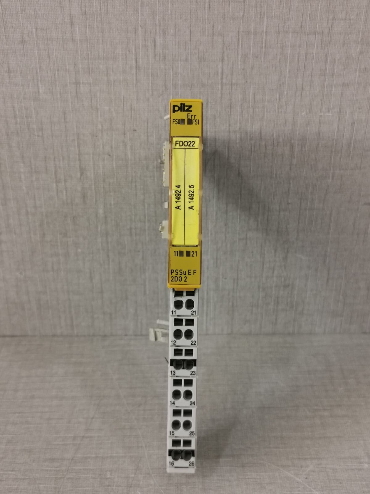 Pilz 312215 PILZ PSSu E F 2DO 2 ELECTRONIC MODULE 312215 2