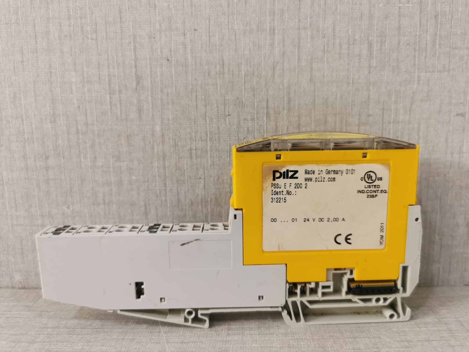 Pilz 312215 PILZ PSSu E F 2DO 2 ELECTRONIC MODULE 312215 4