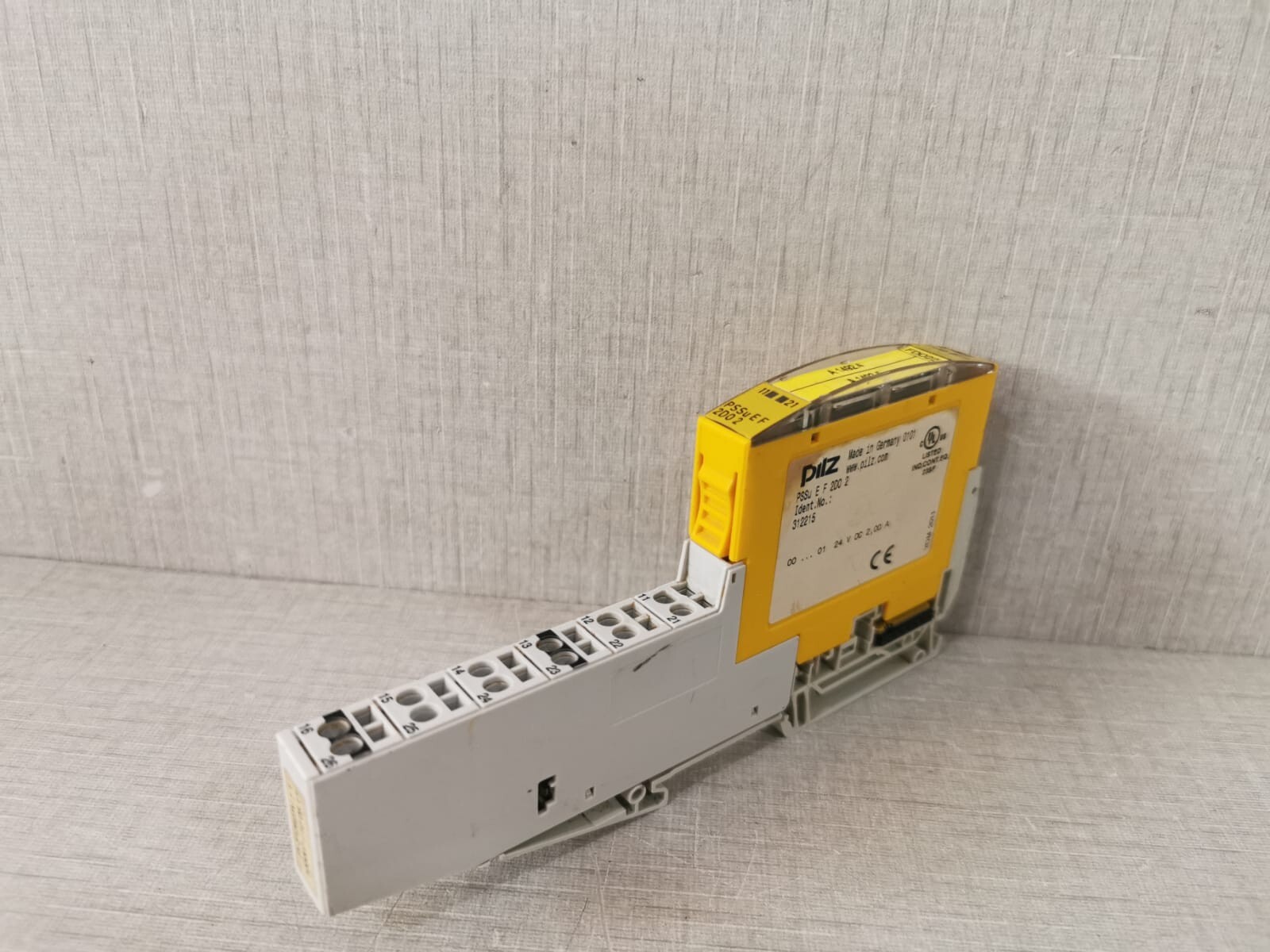 PILZ PSSu E F 2DO 2 ELECTRONIC MODULE 312215