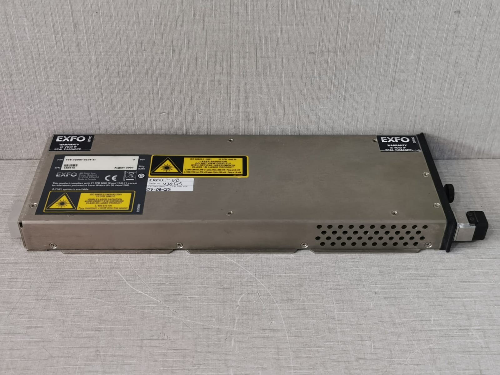 EXFO FTB-7200D-023B-E1 EXFO FTB-7200D/FTB-7200D-023B-E1 SM OTDR Module 7