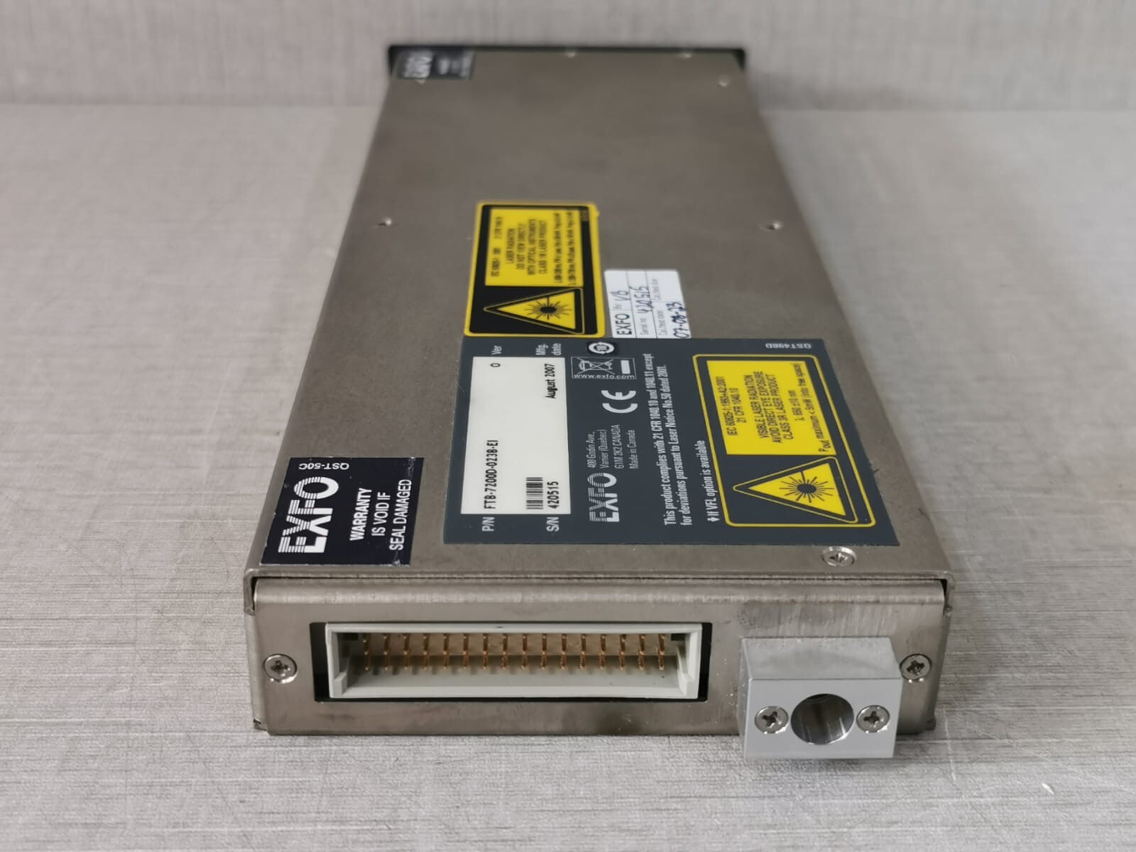 EXFO FTB-7200D-023B-E1 EXFO FTB-7200D/FTB-7200D-023B-E1 SM OTDR Module 9