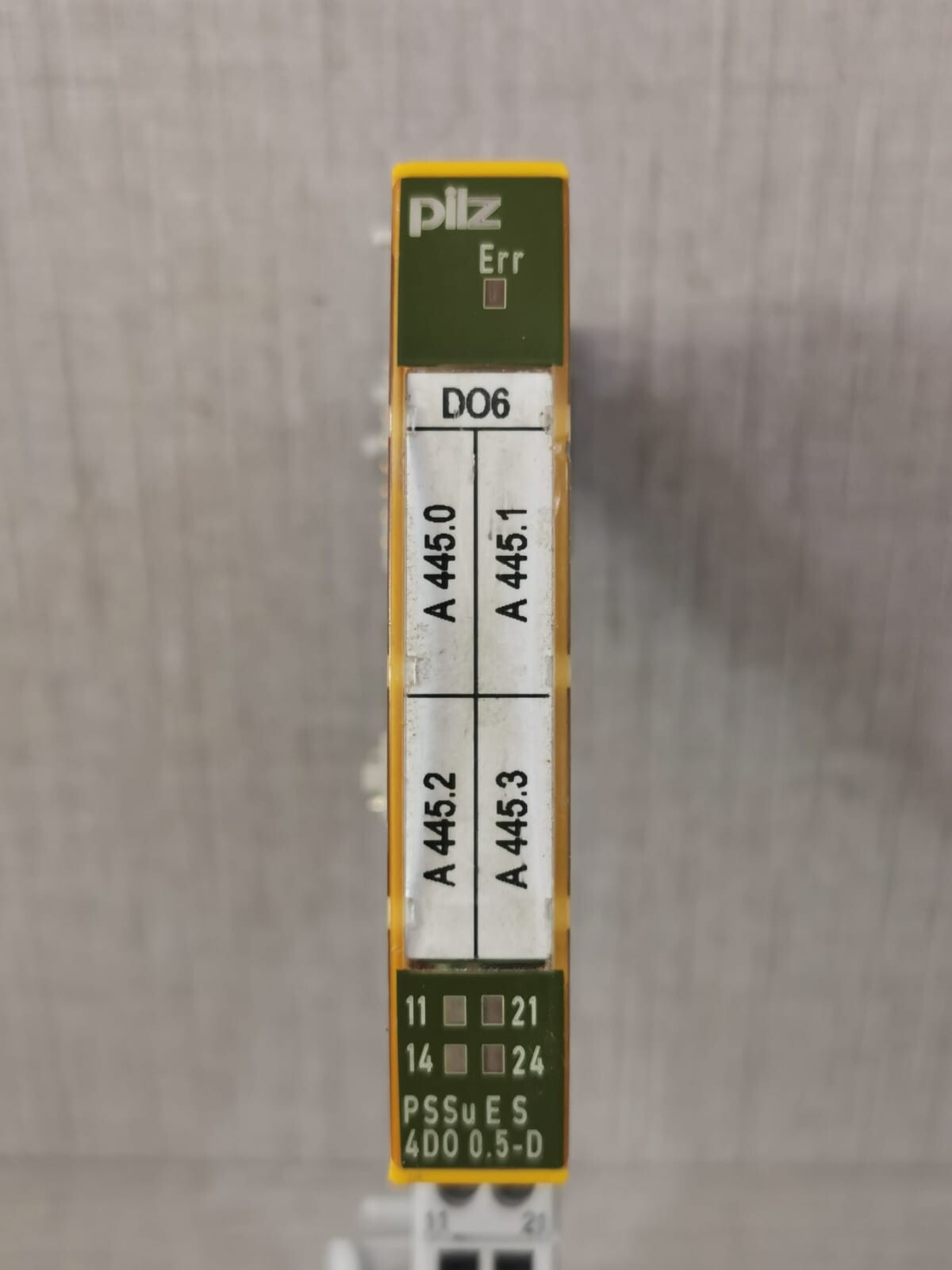 Pilz 312406 PILZ PSSu E S 4DO 0.5-D ELECTRONIC MODULE 312406 3