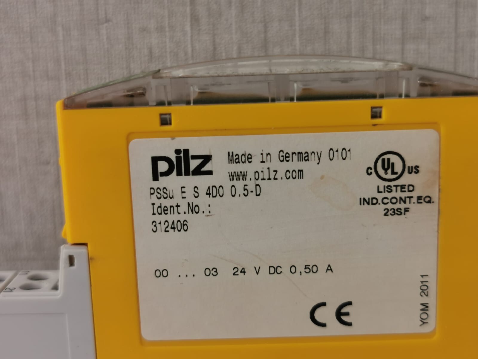 Pilz 312406 PILZ PSSu E S 4DO 0.5-D ELECTRONIC MODULE 312406 4