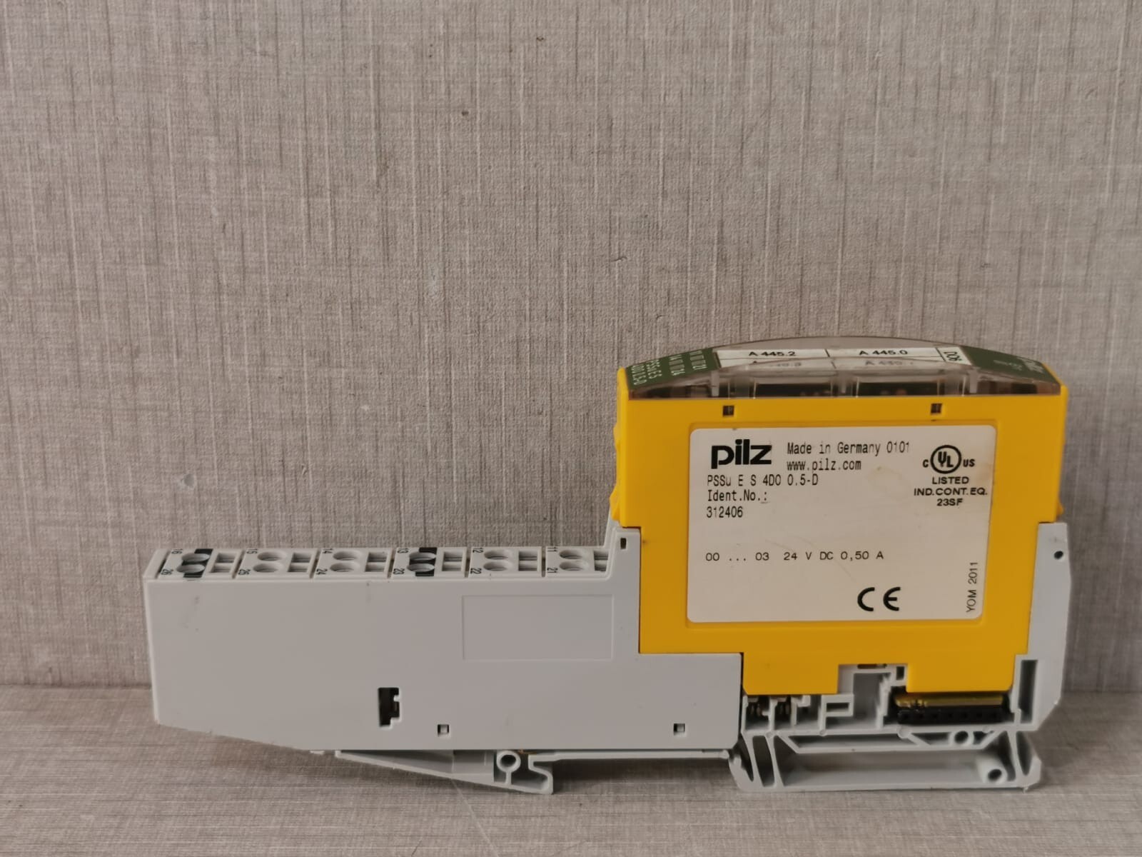 Pilz 312406 PILZ PSSu E S 4DO 0.5-D ELECTRONIC MODULE 312406 5
