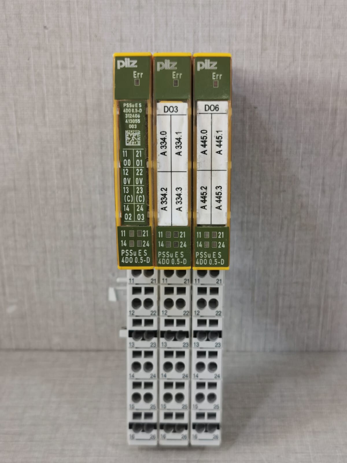 PILZ PSSu E S 4DO 0.5-D ELECTRONIC MODULE 312406