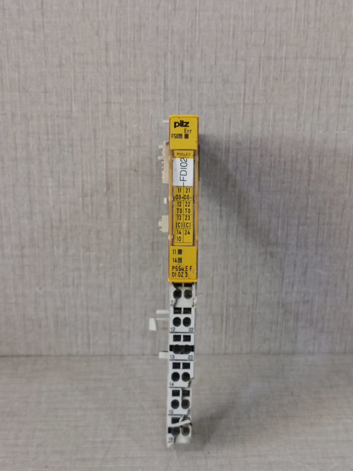 Pilz 312220 PILZ PSSu E F DI OZ 2 SAFETY I/O MODULE 312220 2