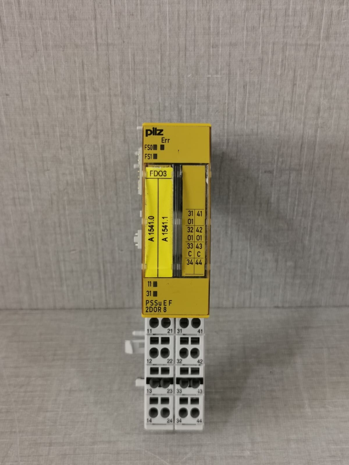 Pilz 312225 PILZ PSSu E F 2DOR 8 SAFETY MODULE 312225 2