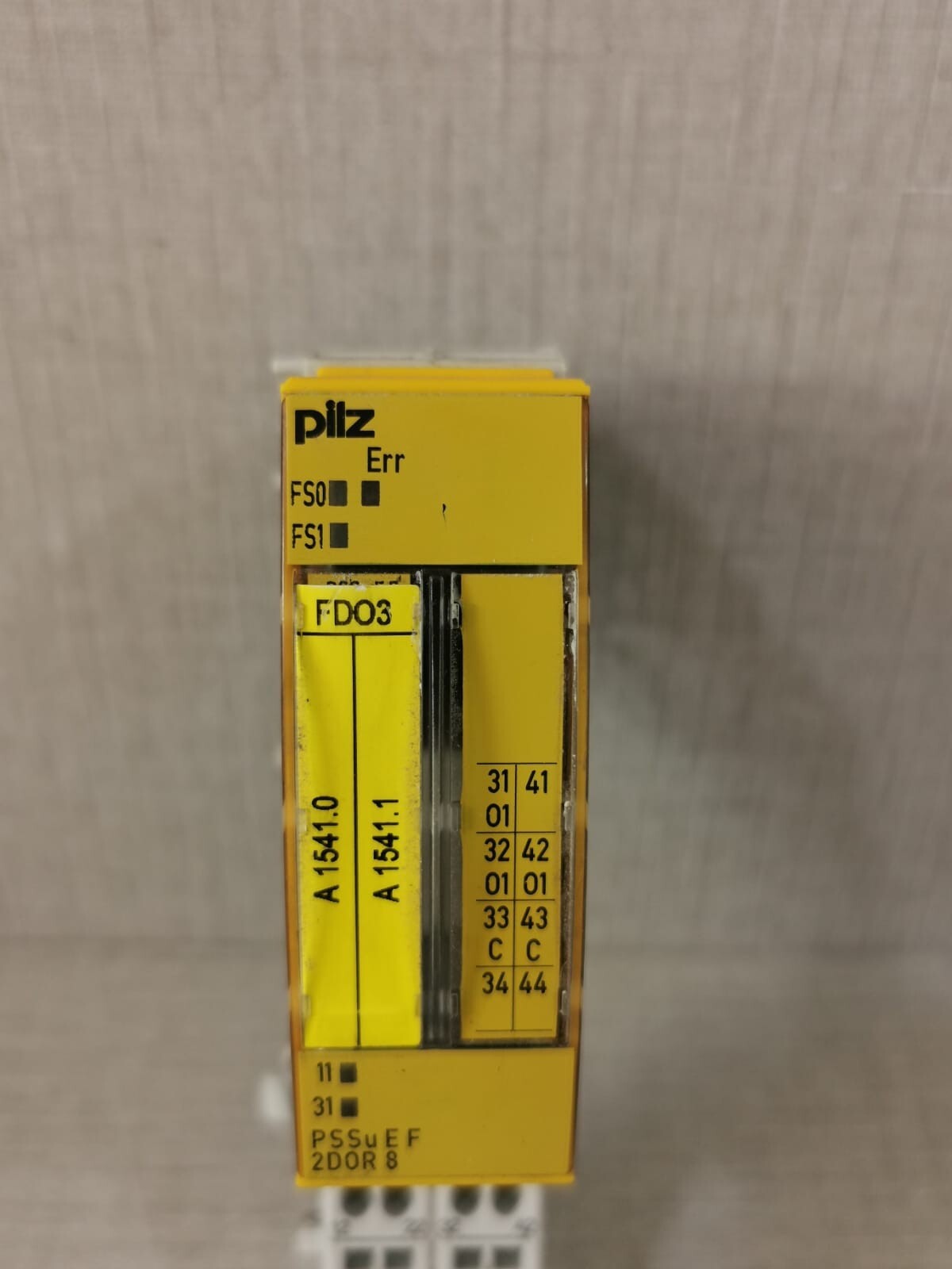Pilz 312225 PILZ PSSu E F 2DOR 8 SAFETY MODULE 312225 3
