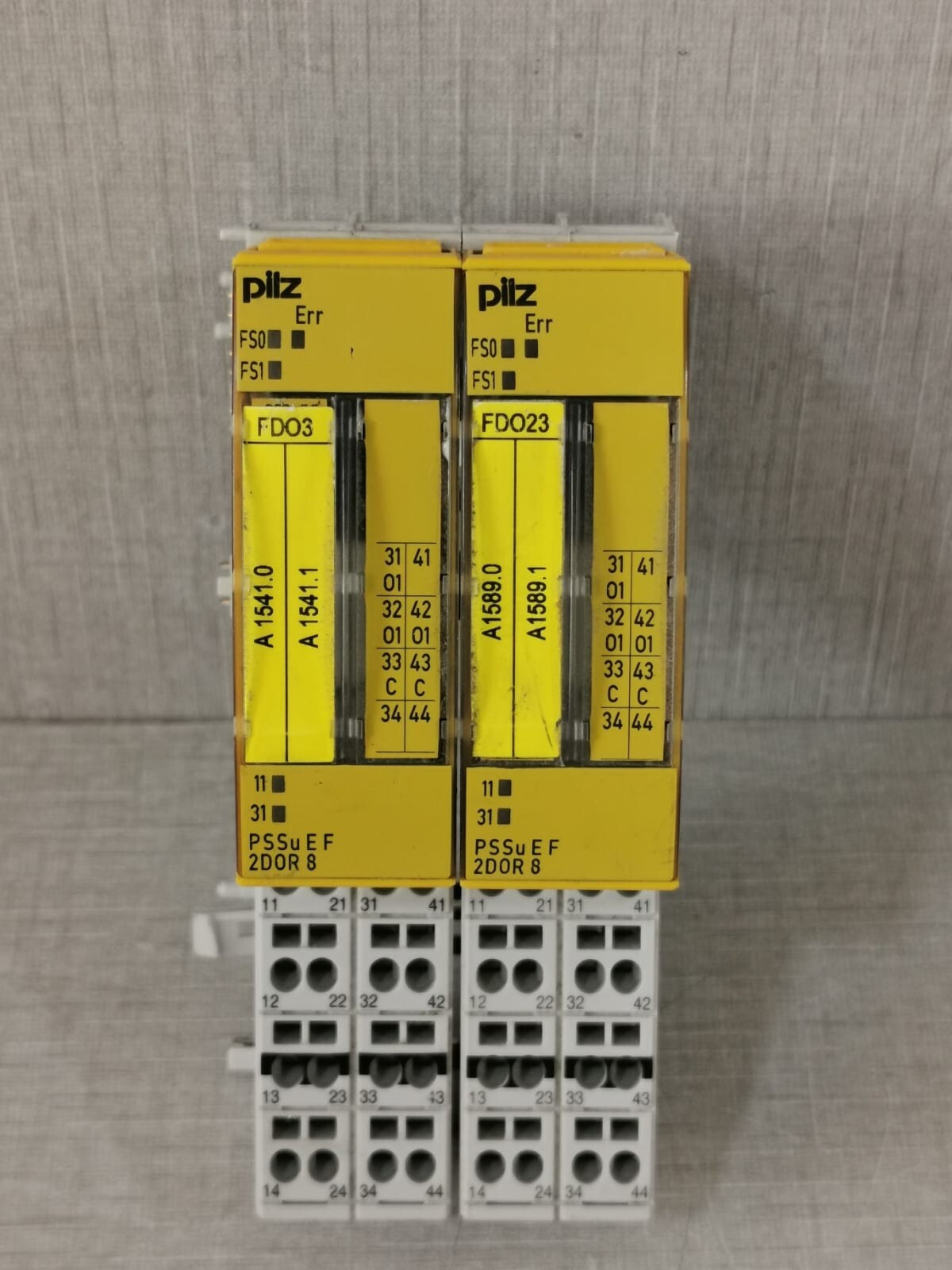 PILZ PSSu E F 2DOR 8 SAFETY MODULE 312225