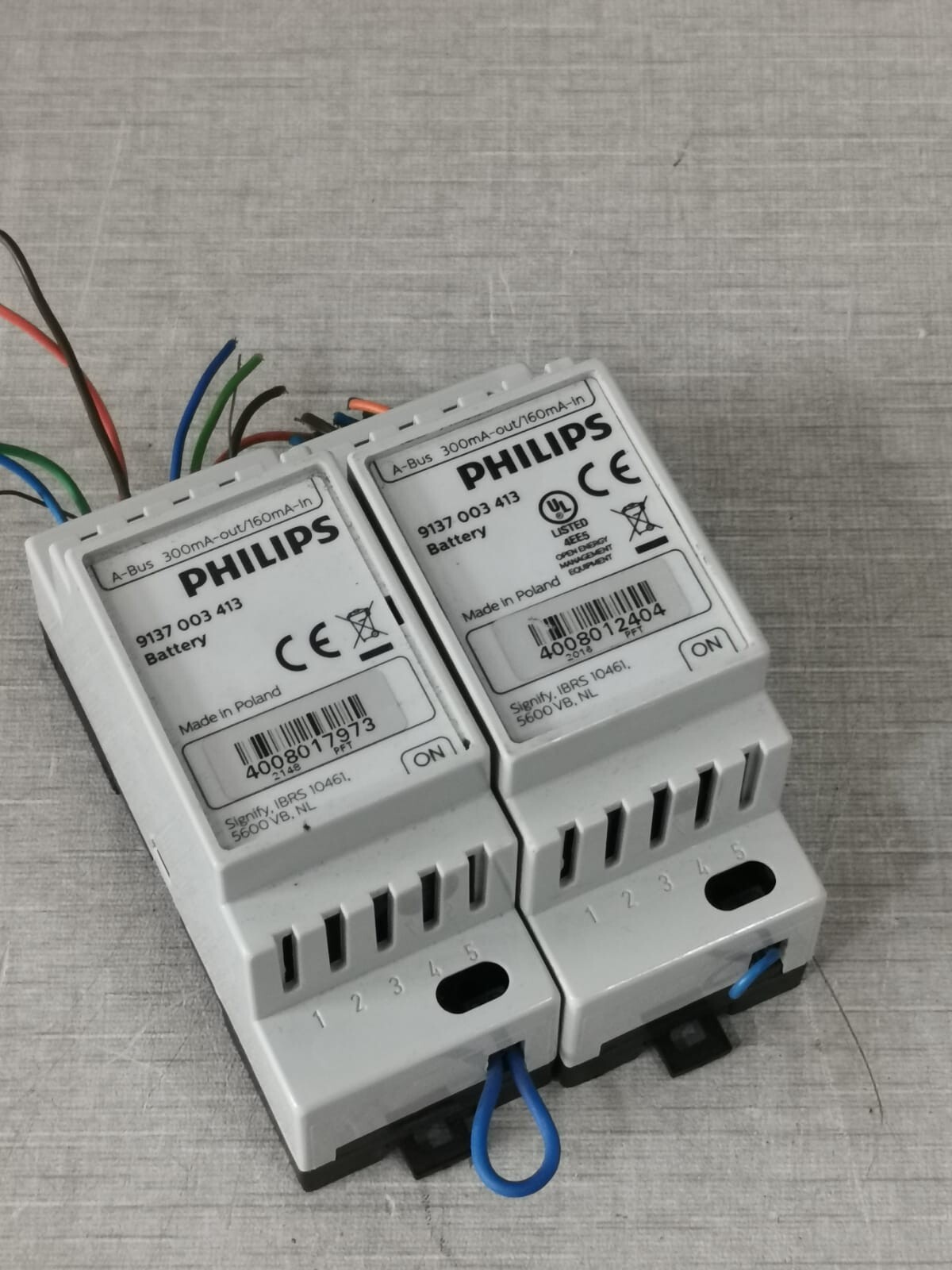 Philips 9137 003 413 PHILIPS 9137 003 413 BATTERY A-BUS 300mA-OUT/160mA-IN 3