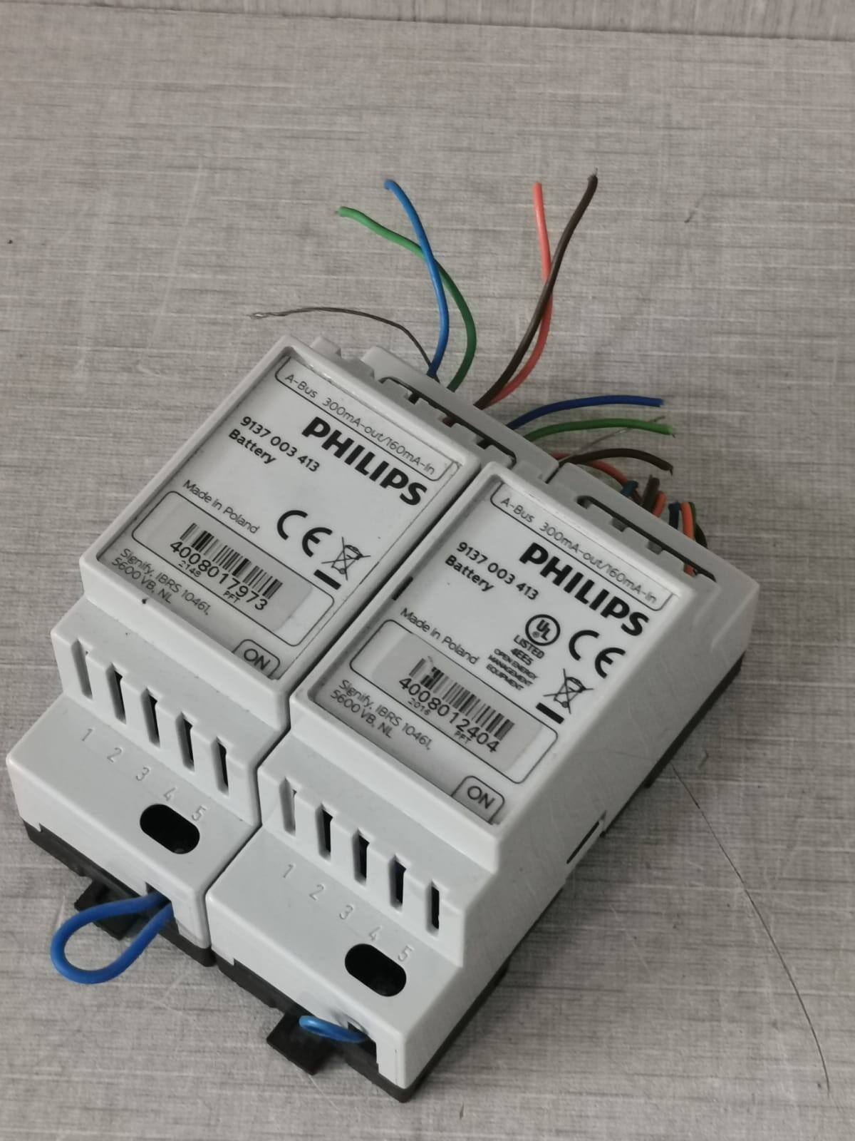 Philips 9137 003 413 PHILIPS 9137 003 413 BATTERY A-BUS 300mA-OUT/160mA-IN 4