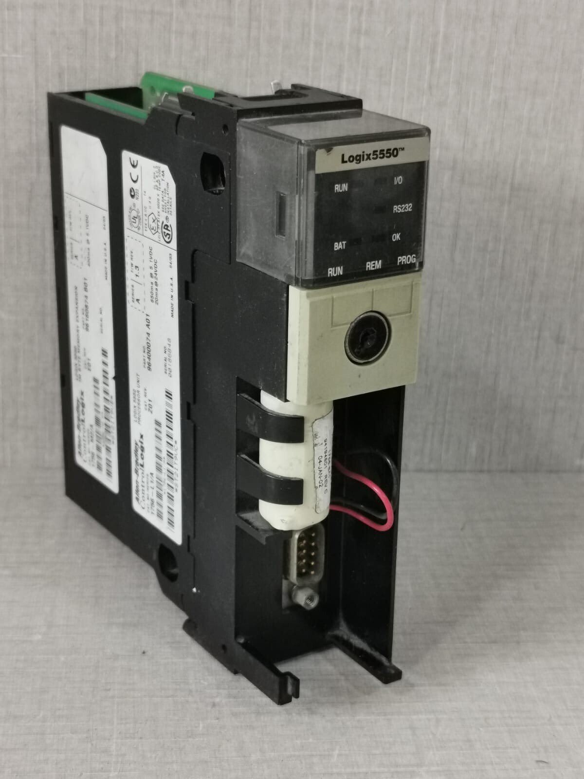 Allen-Bradley 1756-L1/A / 756-M2/A SER.A ALLEN BRADLEY LOGIX 5550 1756-L1/A / 756-M2/A SER.A PROCESSOR UNIT 3