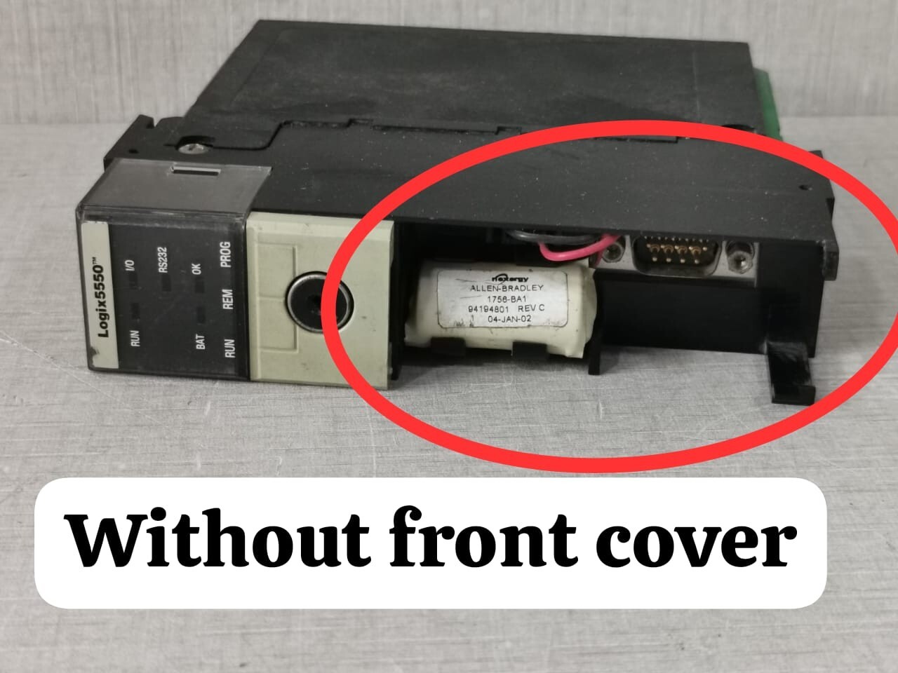 Allen-Bradley 1756-L1/A / 756-M2/A SER.A ALLEN BRADLEY LOGIX 5550 1756-L1/A / 756-M2/A SER.A PROCESSOR UNIT 6