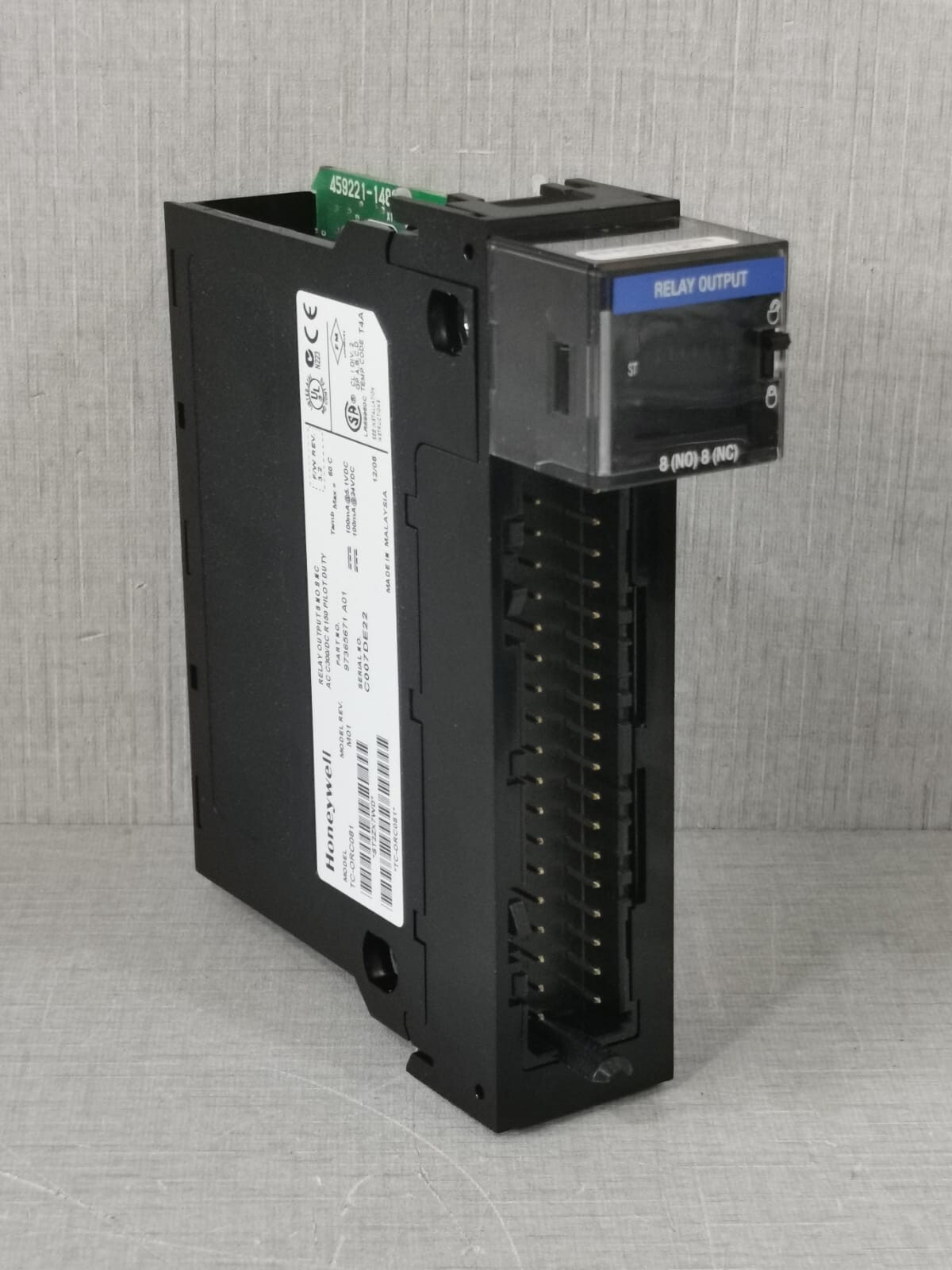 Honeywell TK-ORC081 REV M01 F/W REV 3.2 HONEYWELL TK-ORC081 REV M01 F/W REV 3.2 RELAY OUTPUT 8 NO 8 NC AC C300/DC 3