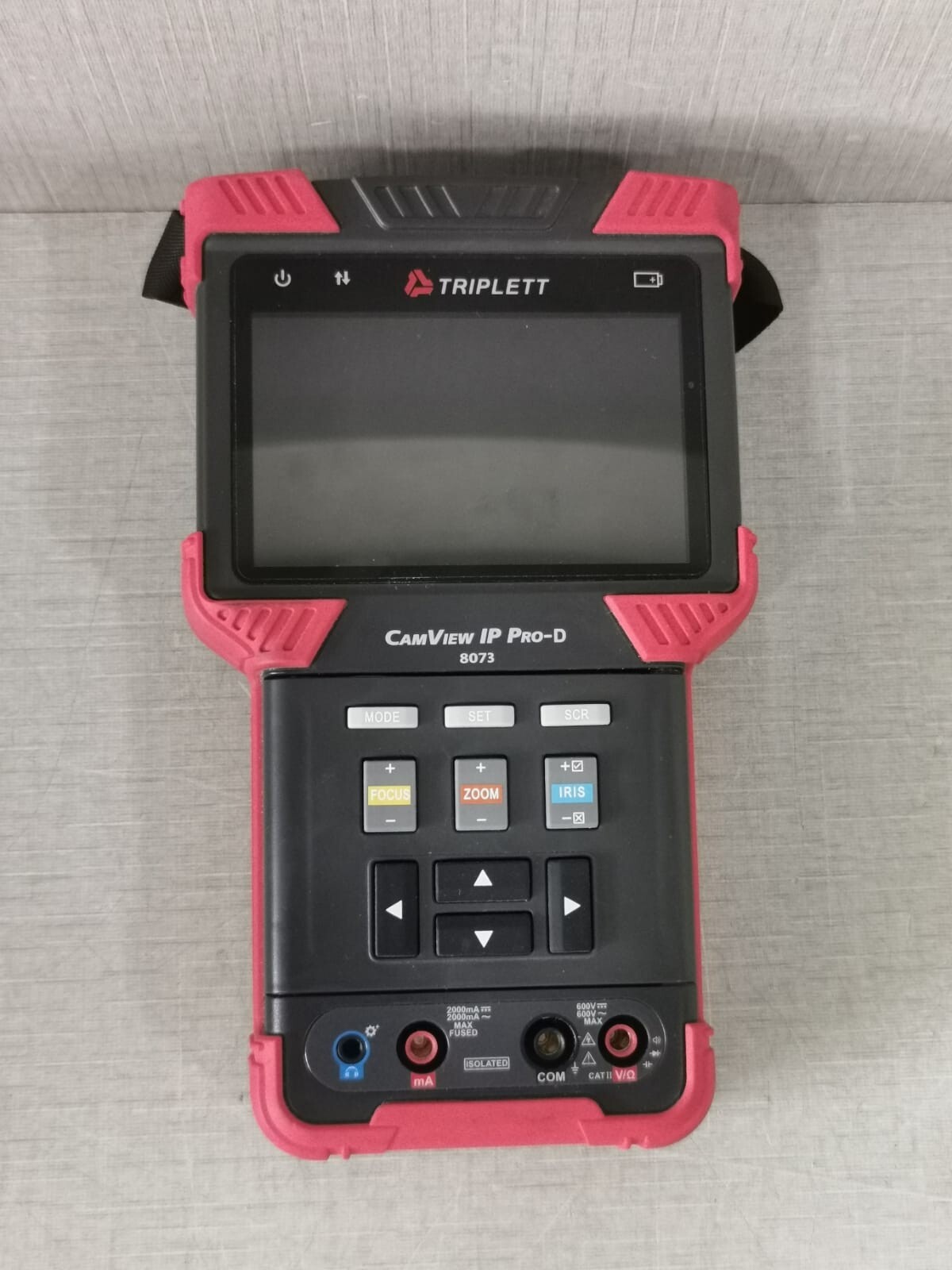 TRIPLETT 8073 CAMVIEW IP PRO-D TRIPLETT 8073 CAMVIEW IP PRO-D IP AND ANALOG SECURITY CAMERA TESTER 2