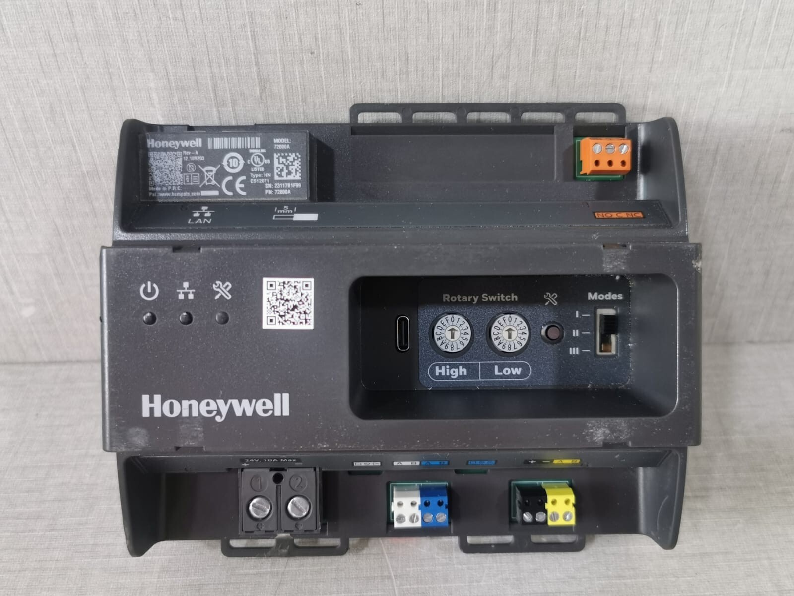 Honeywell 72800A HONEYWELL 72800A SYSTEVO CONTROL IP+ CENTRAL UNIT 3