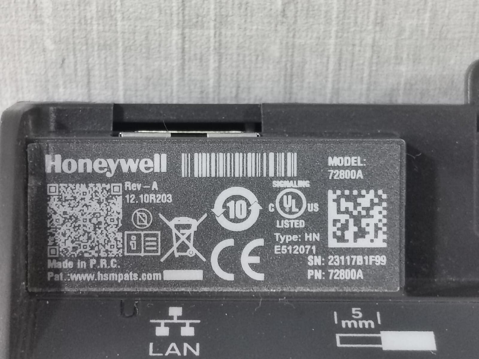Honeywell 72800A HONEYWELL 72800A SYSTEVO CONTROL IP+ CENTRAL UNIT 5