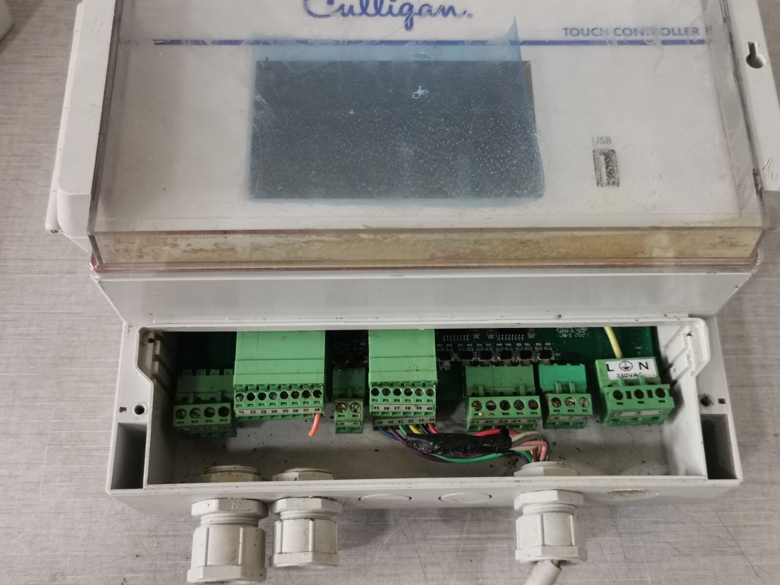 CULLIGAN 2106332 IP65 CULLIGAN TIMER ELLETTRONICO TOUCH CONTROLLER 2106332 5