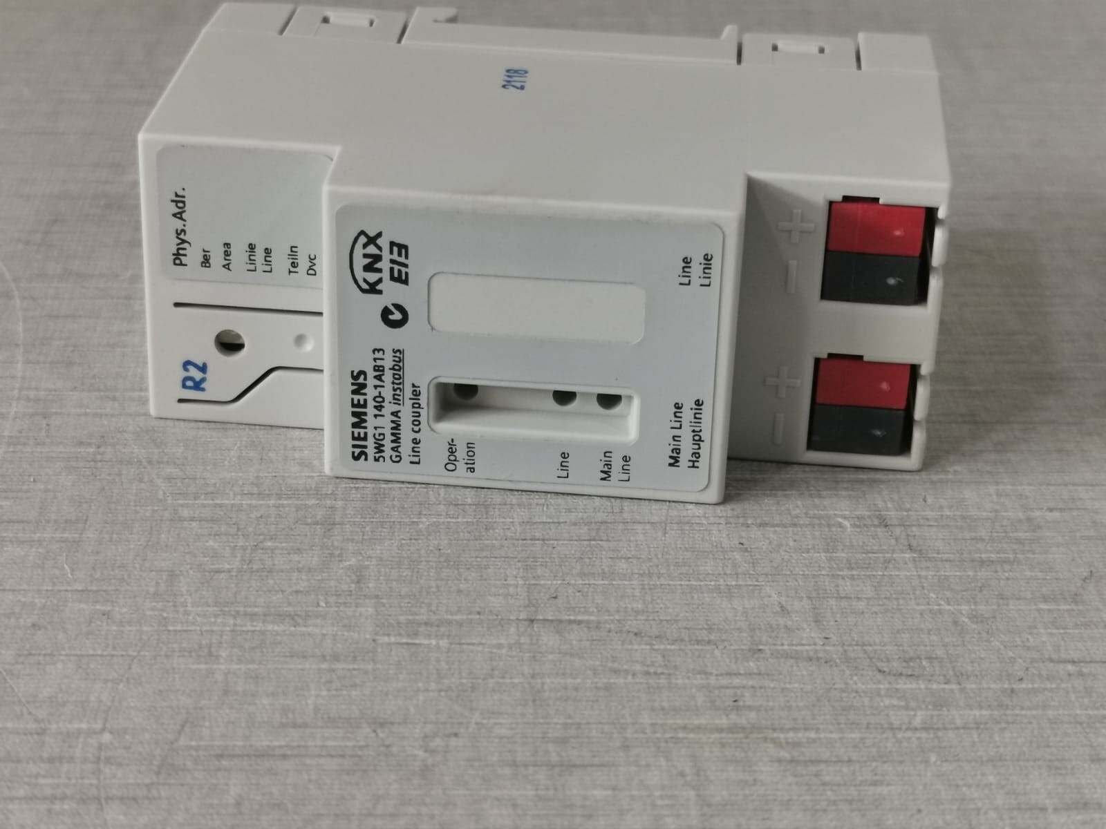 Siemens 5WG1 140-1AB13 SIEMENS GAMMA 5WG1 140-1AB13 INSTABUS LINE COUPLER WITH OLD STOCK BOX 5