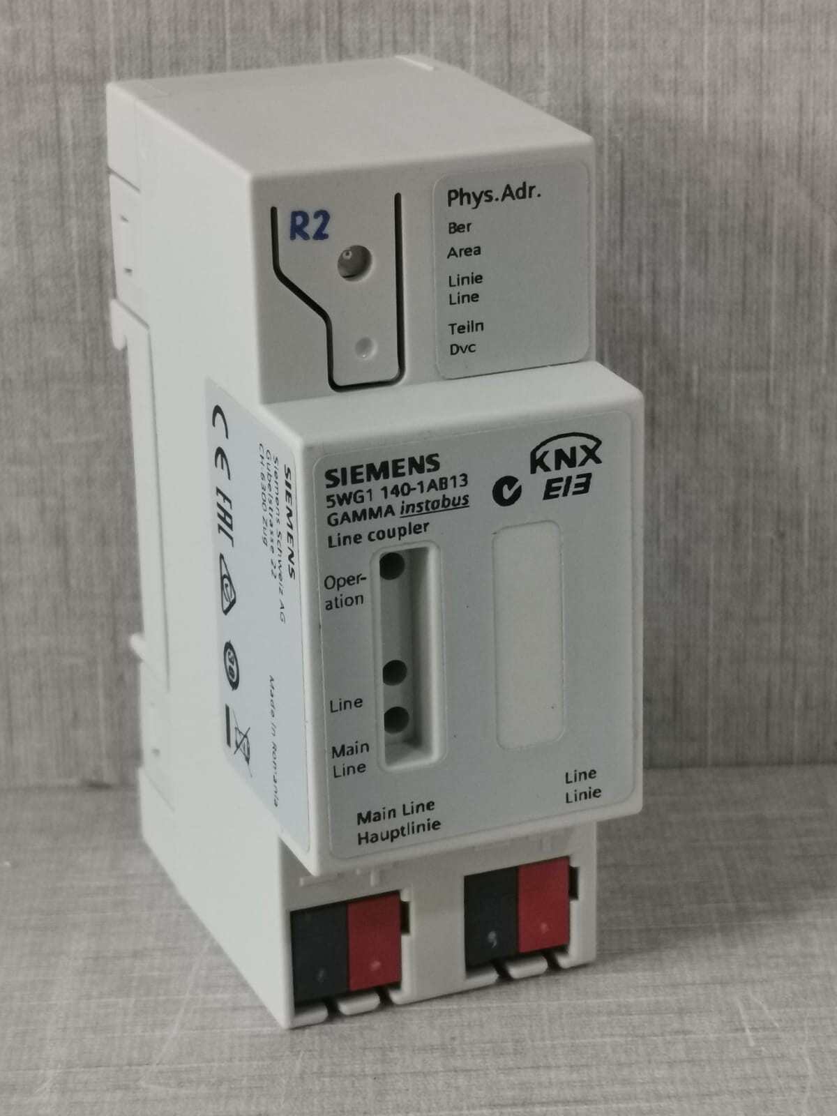 SIEMENS GAMMA 5WG1 140-1AB13 INSTABUS LINE COUPLER WITH OLD STOCK BOX