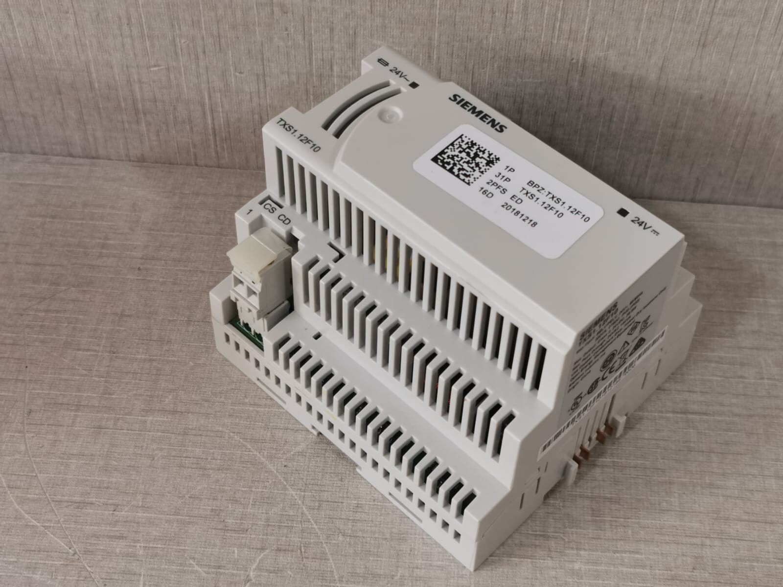 Siemens TXS1.12F10 SIEMENS TXS1.12F10 POWER SUPPLY MODULE 9