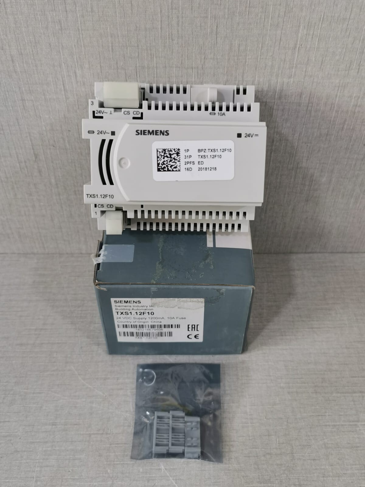 SIEMENS TXS1.12F10 POWER SUPPLY MODULE