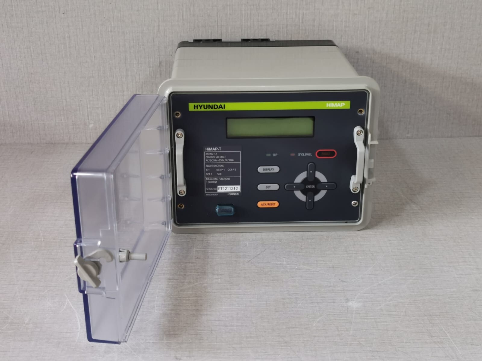Hyundai HiMAP-T HYUNDAI HiMAP-T INTELLIGENT MEASURING & PROTECTION DEVICE (1A) 6