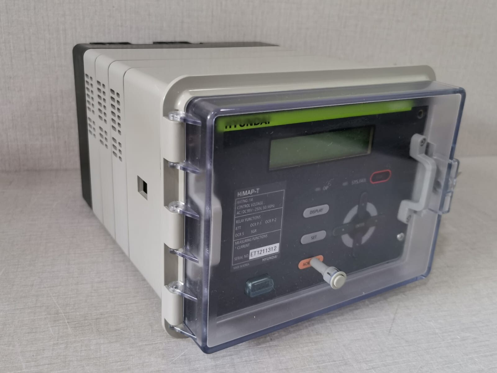 Hyundai HiMAP-T HYUNDAI HiMAP-T INTELLIGENT MEASURING & PROTECTION DEVICE (1A) 9
