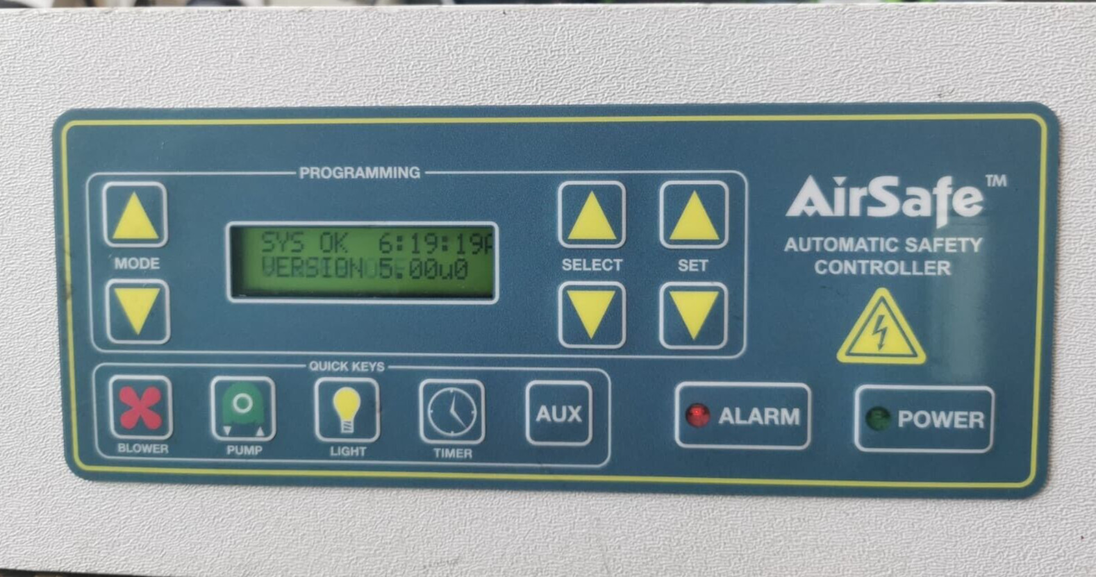 AirClean UNKNOWN AirClean AirSafe Automatic Safety Controller ONLY 2