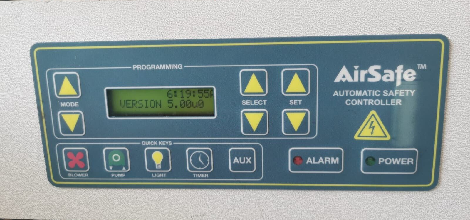 AirClean UNKNOWN AirClean AirSafe Automatic Safety Controller ONLY 5